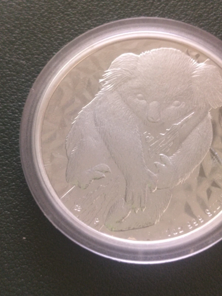 1ª OZ DE PLATA SERIE KOALA.2007.TIRADA MUY ESCASA. PLATA.PROOF. ,999.KO-1
