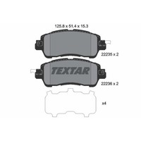 Textar BremsbeläGe Bremsbelegsatz Vorne System Akebono FüR Mazda 2