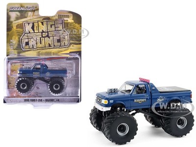 1990 FORD F-350 MONSTER TRUCK ''BIGFOOT #4'' 1/64 DIECAST BY GREENLIGHT 49160 D