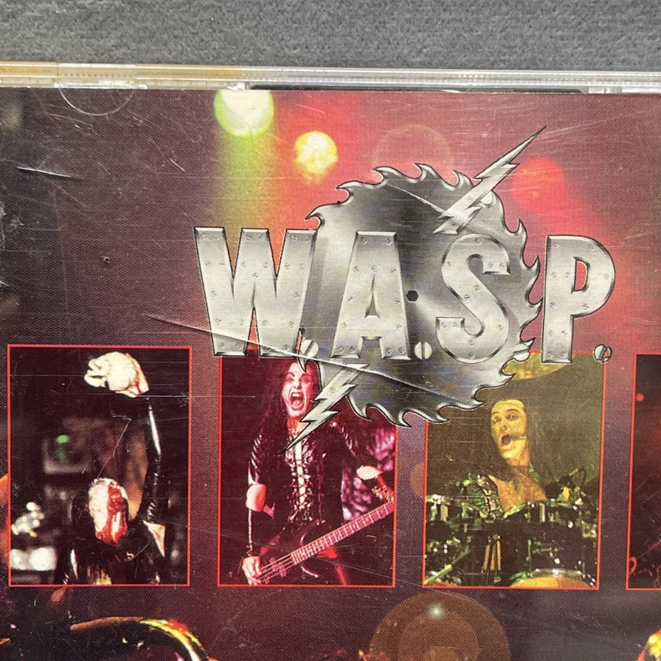 WASP 80’s Heavy Metal 4 CDs Lot Bundle W.A.S.P. Double Live Assassins Headless Foto 4 de 4