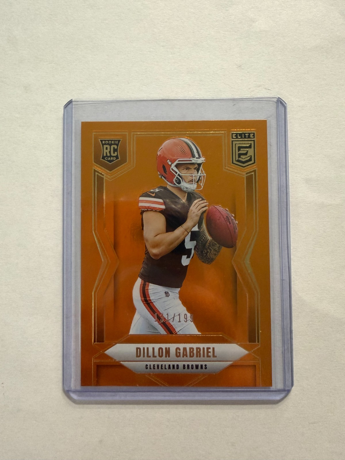 2025 Panini Donruss Elite - Rookies Dillon Gabriel #151 Orange /199 (RC)