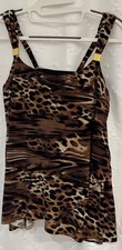 Miraclesuit Luxe Leopard Print Underwire Tank...