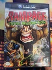 Rampage: Total Destruction Nintendo GameCube, No Manual, Cleaned Tested