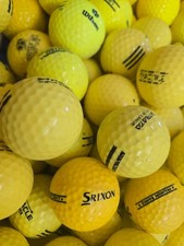 180 Yellow mix of brands Used Range Golf Ball...