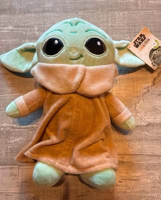 Grogu Plüschtier ''Baby Yoda'' Star Wars mit Etikett
