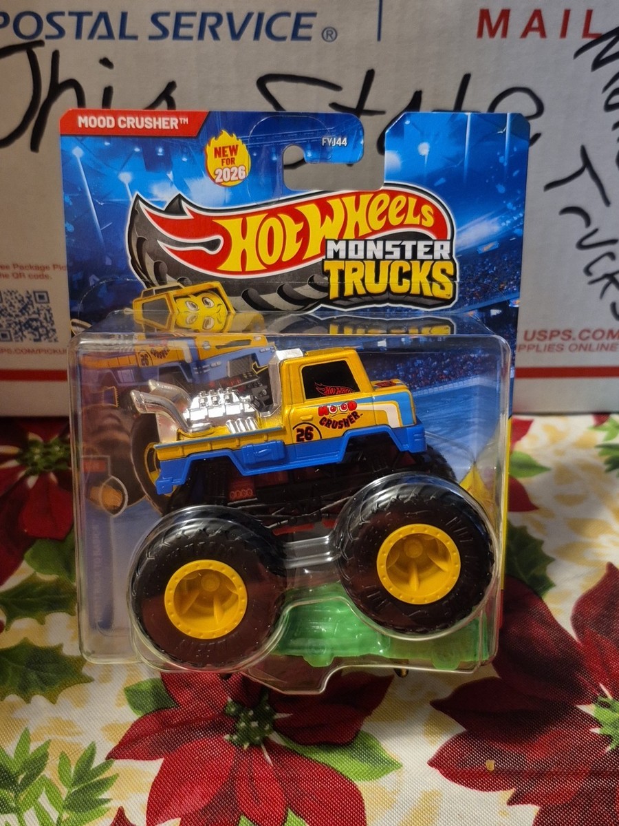 Hot Wheels Monster Trucks - MOOD CRUSHER (NEW FOR 2026) | eBay