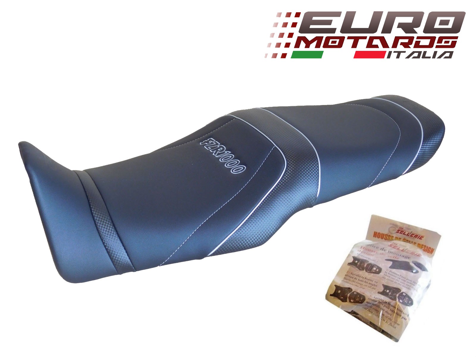 Housse de selle moto Yamaha FZR 1000 1991 1992 1993 1994 1995 Top Sellerie HSD4374