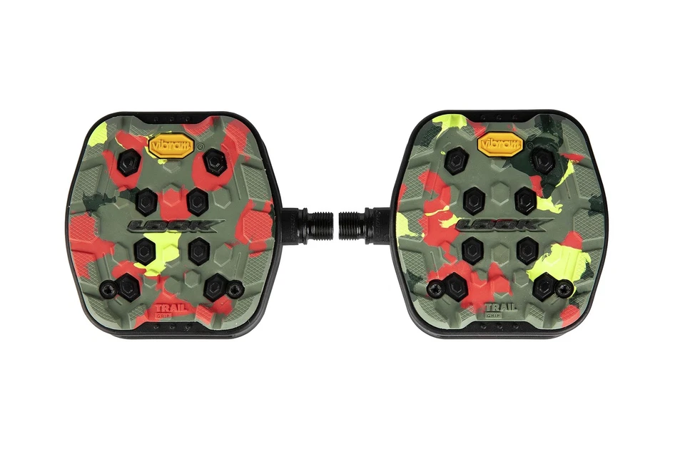 Ciclismo - Pedales de bicicleta Geo Trail Grip - Pedales planos - Fiabilidad, comodidad y D... Foto 2 de 4