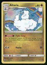 2018 Altaria 40/70 Holo Rare Reverse Holo LP Dragon Majesty Pokémon on eBay