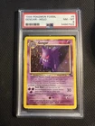 Pokémon TCG Gengar Fossil Holo Rare 5/62 1999 English PSA 8 WOTC