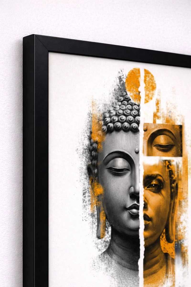 Poster Géant Bouddha Peace – 252x150cm – Déco Murale Salon