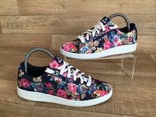 Le Coq Sportif Women's Floral Summer Holiday Trainers Plimsols UK 6  EU39  US7.5