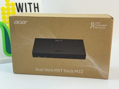 Acer Vero MST Docking Station M32 Type C in, 1 HDMI, 1 DP 65W PD GP.DCK11.01M