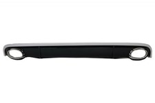 Facelift Rear Bumper Diffuser & Exhaust Tips RS7 Style for Audi A7 4G 14-17 SE