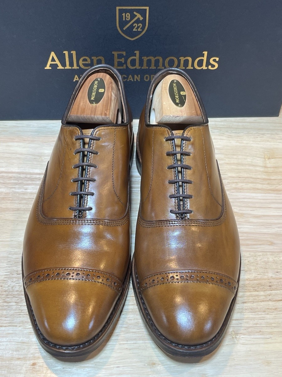 Allen Edmonds Tan Leather fifth avenue cap toe Allen Edmonds  main image 4
