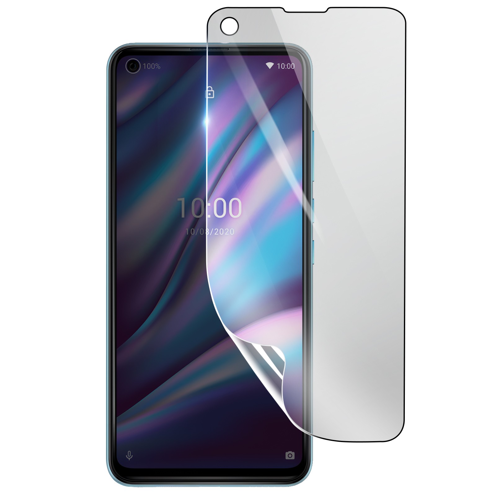 Écran cassé évité avec le film hydrogel Wiko View 5 Plus antichoc 3mk