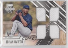 2017 Panini Elite Extra Edition Quad Materials Silver 88/149 Johan Oviedo 0c6