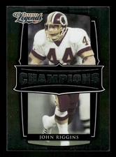 John Riggins 2008 Donruss Sports Legends Champions #C-5 Redskins /1000