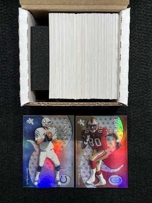 2000 Fleer E-X Football Complete Base Set (1-100) w/o SP RC's