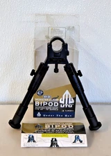 UTG Monster Clamp Bipod TL-BP18S-A | Up to 6.7" Tall | Fits .43"-.75" Barrels