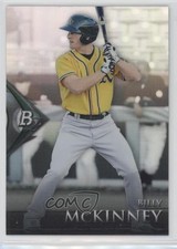 2014 Bowman Platinum Chrome Prospects Billy McKinney #BPCP61 9bg