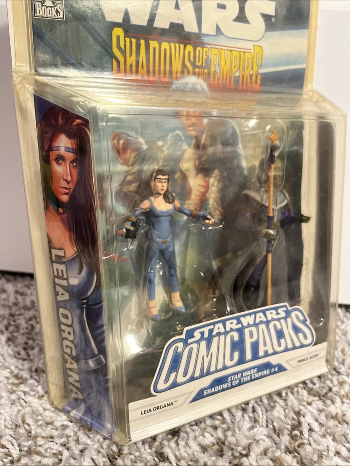 Star Wars Sombras del Imperio #5 Paquete de cómics Leia Organa Xizor con cómic Nuevo en caja Foto 3 de 4