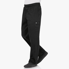 (M) Chef Works Men's Cargo Chef Trouser Pants