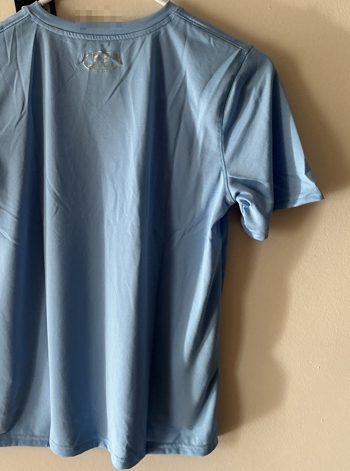 Under Armour Boy’s Locker Tee Short Sleeves   Size YL   Carolina Blue   NWT thumbnail 7