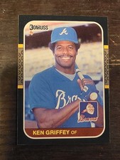 1987 Donruss - Ken Griffey Sr. #513 Atlanta Braves 