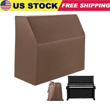Piano Full Cover Dustproof Waterproof, Silver-coated Oxford Fabric Piano Protect