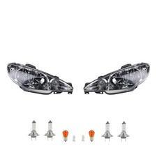 Scheinwerfer Set Halogen passend für Peugeot 206 CC 09/98- Leucht. Links Rechts