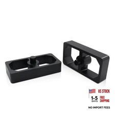 Universal Billet Aluminum Leaf Spring Lowering Block Kit for Ride Height 1 Inch