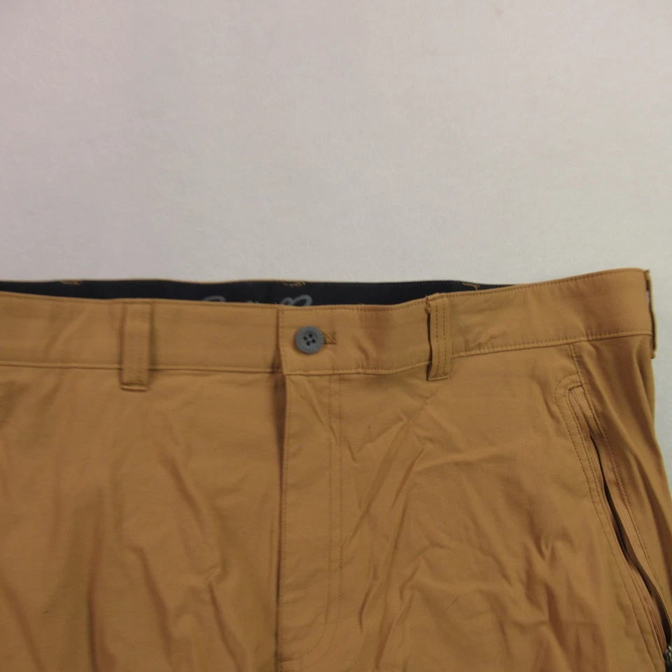Pantalones Cortos Eddie Bauer Para Hombre 40 Bolsillos Chinos Exterior Ligeros Marrón Foto 2 de 4