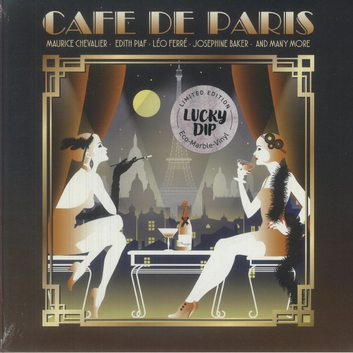 VARIOUS - Cafe De Paris (reissue) - Vinyl (limited eco marbled vinyl LP)