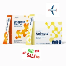 2 Boxes Unicity Unimate Dietary Supplement flavor Natural Lemon + Fierce