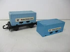 Matchbox Lesney Superfast SF25 Flat Car- blue "US Lines" from PS-1, loose