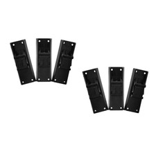 6 pcs Flag Pole Holder, Outside House 1" Flagpole Bracket, Heavy Duty Mounting