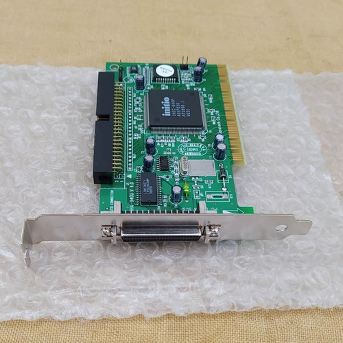 Sarotec PCI Controller Ultra SCSI Card SHA-940U V 4.0 - Initio BIOS Vintage PC - Afbeelding 3 van 4