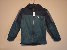 Sport Place Youth Faux Fur Lined Hooded Coat Jacket Heathered Size M/7/8 NEW