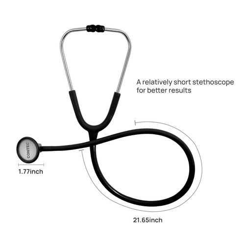 Contec SC21 Digital Sthethoscope Dual Head Sound Heart Lung arteries USA Stock - Picture 7 of 11