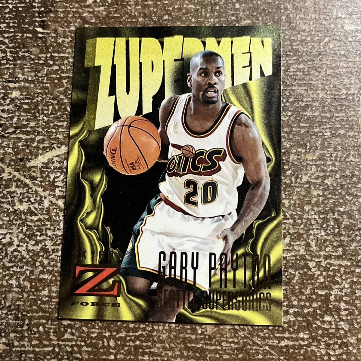 1996-97 SkyBox Z-Force Basketball #188 Gary Payton Zupermen | eBay
