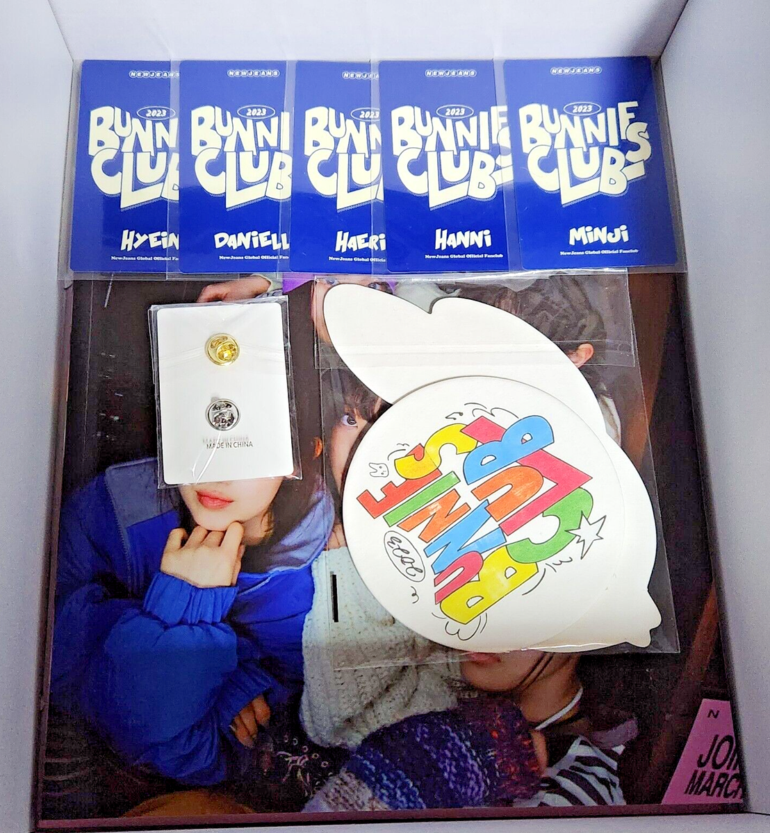 NewJeans Official Bunnies Club Fan Club Membership Kit NewJeans Official Bunnies Club Fan Club Membership Kit