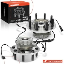 A-Premium 2x Wheel Hub & Bearing Assy Front for Dodge Ram 1500 2500 3500 Pickup