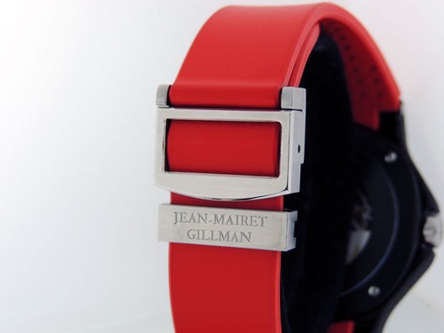 Jean-Mairet & Gillman World Time Sport S.Gmt.sb.silrub Ltd 45mm Lnib / Uw - Foto 9 di 12