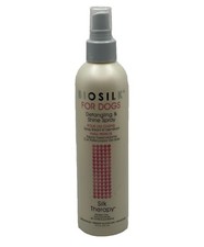 BioSilk for Dogs Silk Therapy Detangling Plus Shine Mist for Dog 8oz New