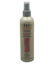 BioSilk for Dogs Silk Therapy Detangling Plus Shine Mist for Dog 8oz New