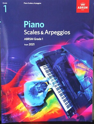 A.B.R.S.M. Klavier Waagen und Arpeggien Grade 1.Aus 2021.