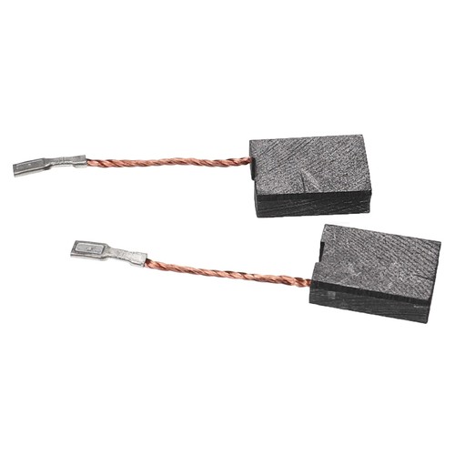 2 Balais En Carbone Pour Meuleuse Hitachi G23UB2 - Pièce De Rechange Neuve, Graphite, Dimensions 22.5x17x7 Mm