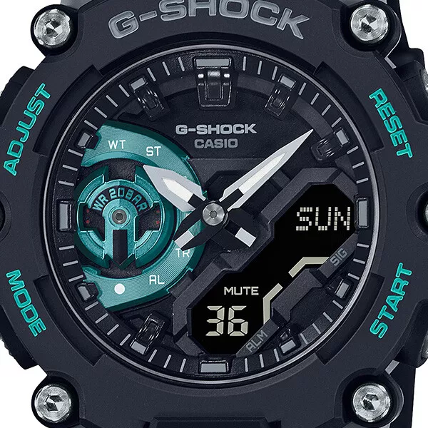 CASIO G-SHOCK GA-2200M-1AJF Black Analog Digital Quartz Men's Watch New in Box