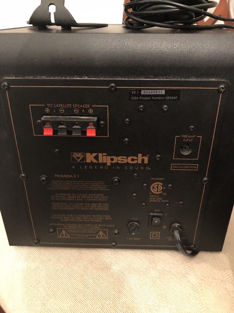 a legend in sound klipsch